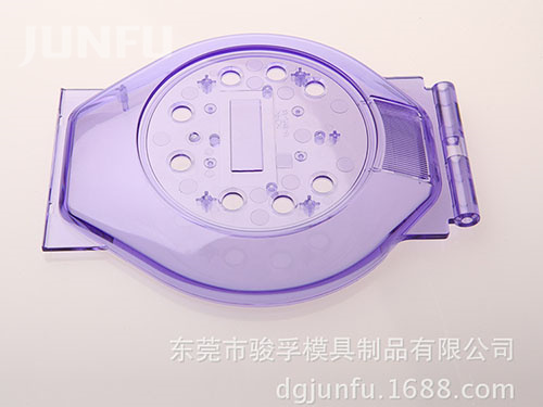 紫色透明包装盒